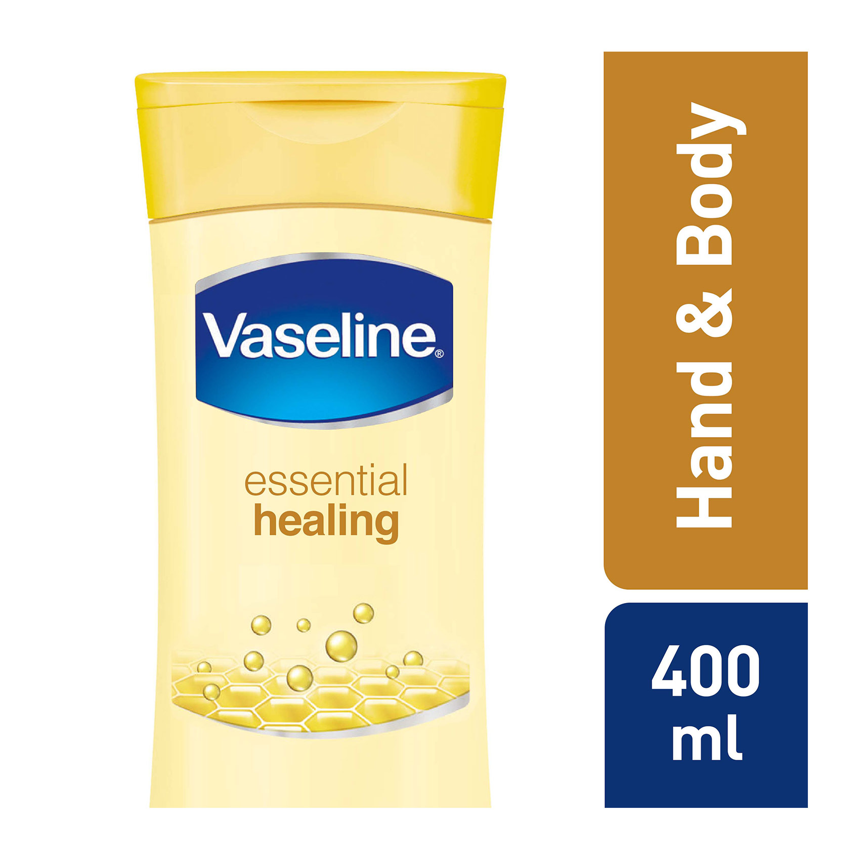 VASELINE Intensive Care Body Lotion, for Dry to Very Dry Skin, Nourishing Moisture, 72hr Moisturising, 400ml