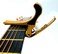 Mike Music Quick-Change Capo for 6-string acoustic guitars(Guitar Capo B5, yellow)