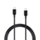 Momax Zero USB-C to USB-C cable supports PD 60W fast charging 1m - Black