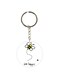 Bee Happy Printed Double Sided Keychain