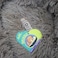 Grizzly Velor Round Plush Dark Beige Dog Bed Small - 50 x 15cm