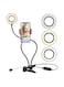 Generic Controllable Selfie Ring Light With Clamp White