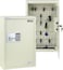 Rubik 60-Keys Metal Storage Cabinet Safe Box Digital Lock, Wall Mounted Key Storage Cabinet Organizer For Hotels Realestate Warehouse Schools Universities Business (Off White)