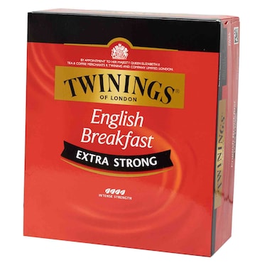Twinings Tea Bags English Breakfast Extra Strong 50 Pieces