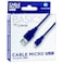 FR-TEC MICRO USB CHARGING CABLE - BLUE