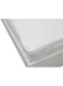 Krude 100%Microfiber 90GSM Supersoft 600GSM Polyester Mattress Topper 1Pc Polyester, White 120X200cm