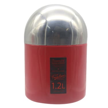 TABLE DUST BIN&dagger;RED RY/207A