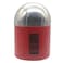 TABLE DUST BIN&dagger;RED RY/207A