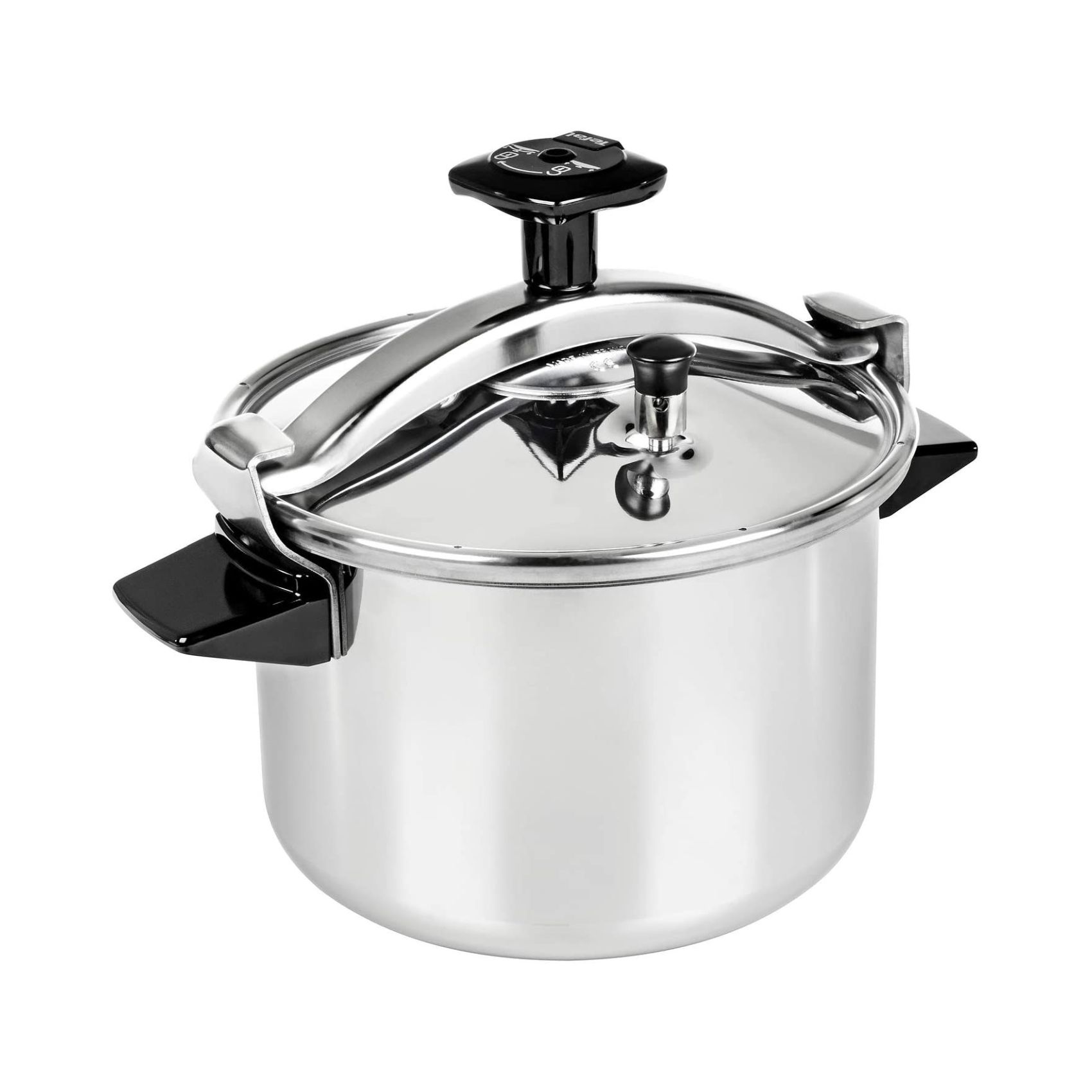 Tefal Authentic Stainless Steel Pressure Cooker Silver 10L