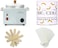 Single Wax Warmer for Body Hair Removal with 600ml Banana Wax, 100 Pcs Wax Strip and 100 Pcs Wood Spatula