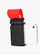 Generic - Car Steering Wheel Mount For Mobile Phones Red/Black