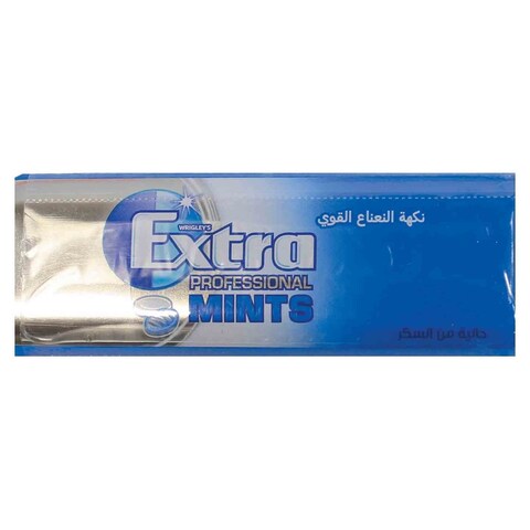 Extra Gum Professional Peppermint Flavor Sugar Free 20 Gram Online ...