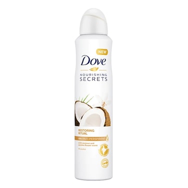 Dove Deodorant For Woman Anti Perspirant Coconut And Jasmine 250ML