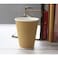 SNH Packing Disposable Ripple Cup Brown 12 Ounce Without Lid - Kraft Hot Tea, Coffee, Kahwa, Hot Drinks &amp; Natural Brown - 25 Pieces.