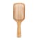 Square Shaped Hair Brush With Wooden Handle For Men And Women.