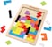 Coogam Coogam Wooden Tetris Puzzle Brain Teasers Toy Tangram Jigsaw Intelligence Colorful 3D Russian Blocks Game Stem Montessori Educational Gift For Baby Kids (40 Pcs)