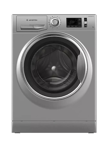 Ariston Front Loading Washing Machine - 9 Kg - Silver (Installation Not Included)