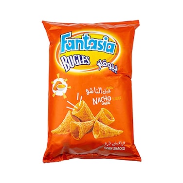 Fantasia Chips Bugles Nacho Cheese 25GR