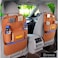 Generic Multifunctional Car Seat Organizer Brown Wool 2 Pcs