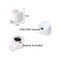 12PCS.- Realistic and Bright Flickering Battery Operated Flameless LED Tea Light.