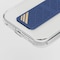Levelo Morphix Clara Grip Case For iPhone 15 Pro: Reinforced Corners, Premium Leather Kickstand Grip, Shock-Proof Edges, And Multi-Positioning Modes For Ultimate Protection And Convenience (Blue)