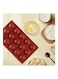 Generic 2-Piece 15 Holes Silicone Baking Chocolate Mold Brown 29.5X17.5X5Cm