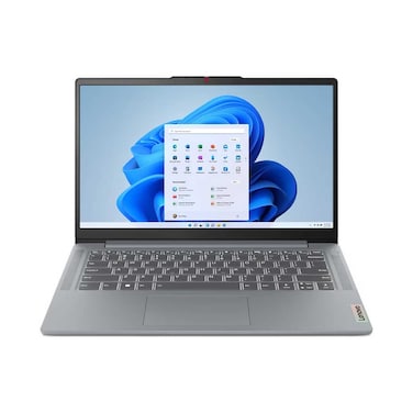 Lenovo IdeaPad Slim 3 14IAH8 Laptop 14-inch FHD 1920 x 1080 IPS Display, Intel Core i5-12450H, 8GB RAM, 512GB SSD, Intel UHD Graphics, English Arabic Keyboard  Arctic Grey 