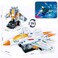 Fitto Bump and Go Transforming Aircraft to Robot Toy with 3D Light & Sound, Battery Operated Musical Army Jet Robot Toy for Kids Toddlers Airplane Boing Robot Toy - Airbus Robot Toy
