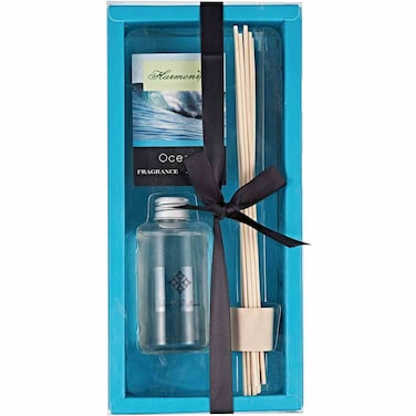 Tendance&#39;s Ocean Diffuser With Reed Stick Set Clear