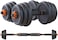 Skyland Unisex Adult Enviromental Adjustable Dumbbell N Barbell Set - Black