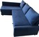 Karnak Convertible Sofa Cum Bed L-Shape Corner Sofa Plus Diwan Bed With Storage Box &amp; Cushion For Living Room, Home, Office, Apartment, Studio Room Size 215x150x75 Centimeters Ksb216