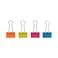 Deli Binder Clip Set Multicolour 25mm 6 PCS
