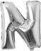 Generic N Letter Decorative Foil Balloon For Party 16Inch