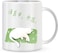 Giftex 11Oz White Mug, Ceramic Coffee Mug, Lovely Sleeping Cat Pic Printed