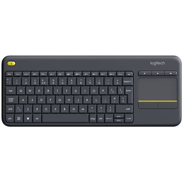 Logitech K400 Plus Wireless Keyboard With Touchpad Black