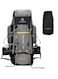 HYPER ADAM TRAVEL BACKPACK FOR OUTDOOR SPORT HIKING TREKKING BAG CAMPING RUCKSACK - 80 L  Grey (YRMQ)

