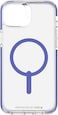 Gear4 Santa Cruz Snap designed for iPhone 14 PLUS case cover compatible with MagSafe with D3O Impact Protection upto 13 Feet / 4 Meter - Periwinkle