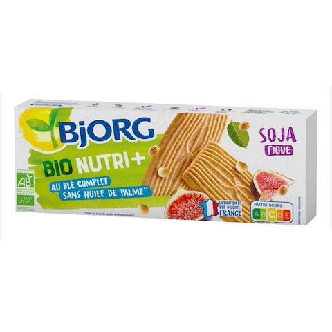 Bjorg Nutri+ Biscuits Soja Figue Bio 240GR