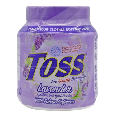 Toss Lavender Detergent Powder 500G