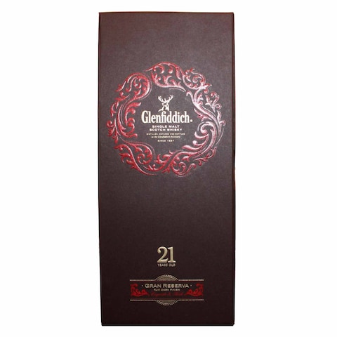 Glenfiddich 21 Years Old Gran Reserva Single Malt Scotch Whisky 750ml