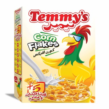 Temmy&#39;s Corn Flakes Cereal - 375gm