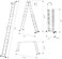 Multipurpose 4x5 Ladder (6m, Silver)