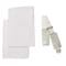 2-Piece Ihram Towel Set for Men with Regular Size Belt for Waists up to 34 Inches - Non-Stitched Umrah Towel, Pure White Hajj Towel, 82x42 Inches, 1.4 Kg