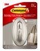 Command Traditional Hook Large Brushed Nickel