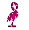 Metal Flamingo Marquee LED Night Light Pink 30cm
