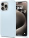 Spigen Thin Fit designed for iPhone 15 Pro Max case cover (2023) - Mute Blue