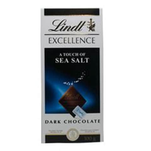Lindt Excellence A Touch Of Sea Salt Dark Chocolate 100g