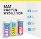 O.R.S Hydration Tablets With Electrolytes, Vegan, Gluten And Lactose Free Formula, Strawberry Flavour 24&#39;s