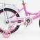 Mountain Gear Princess Kids Cycle With Hand Brake Tools Carrier Seat And Basket Girls Pink 12 Inch