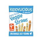 Buy Kiddylicious Gluten-Free Cheesy Flavour Veggie Straws Finger Food 12g in UAE